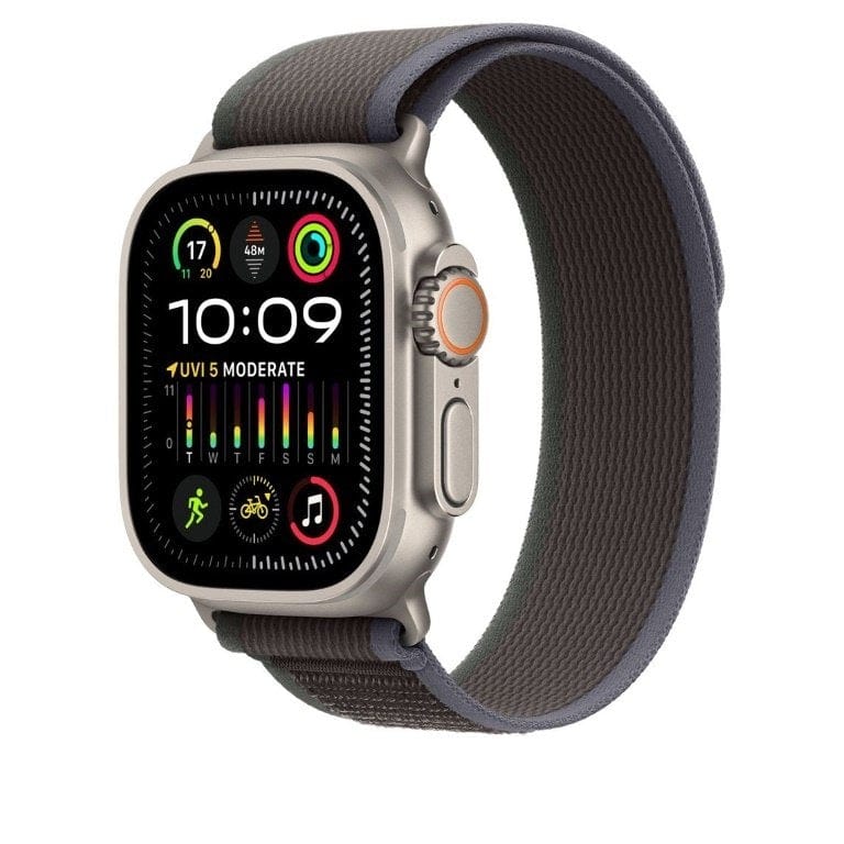 Apple 49mm Trail Loop M/L Blue Black MT623ZM/A