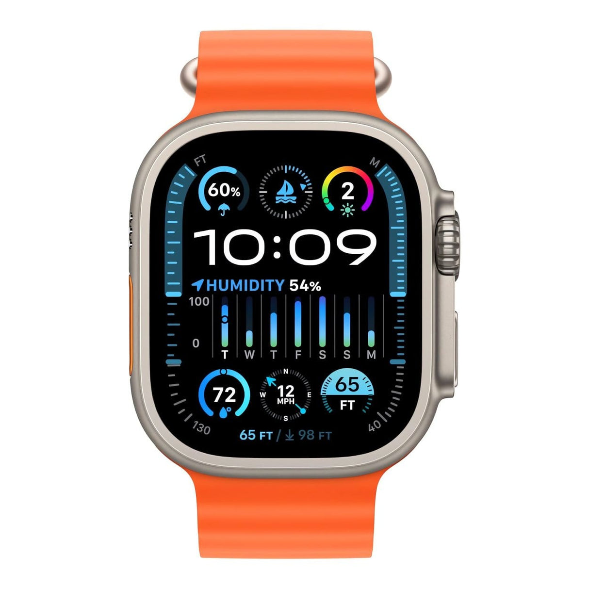 Apple 49mm Orange Ocean Band MT653ZM/A