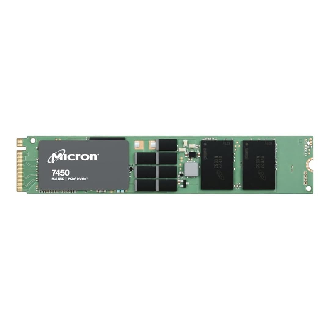 Micron 7450 PRO 3.84TB PCI Express 4.0 P3D TLC NAND NVMe Internal SSD MTFDKBG3T8TFR-1BC1ZABYYR
