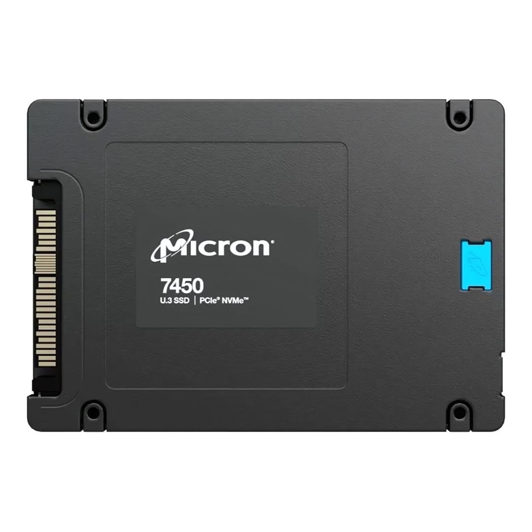 Micron 7450 Pro U.3 3.8TB PCIe 4.0 3D TLC NAND NVMe Internal SSD MTFDKCC3T8TFR-1BC1ZABYY