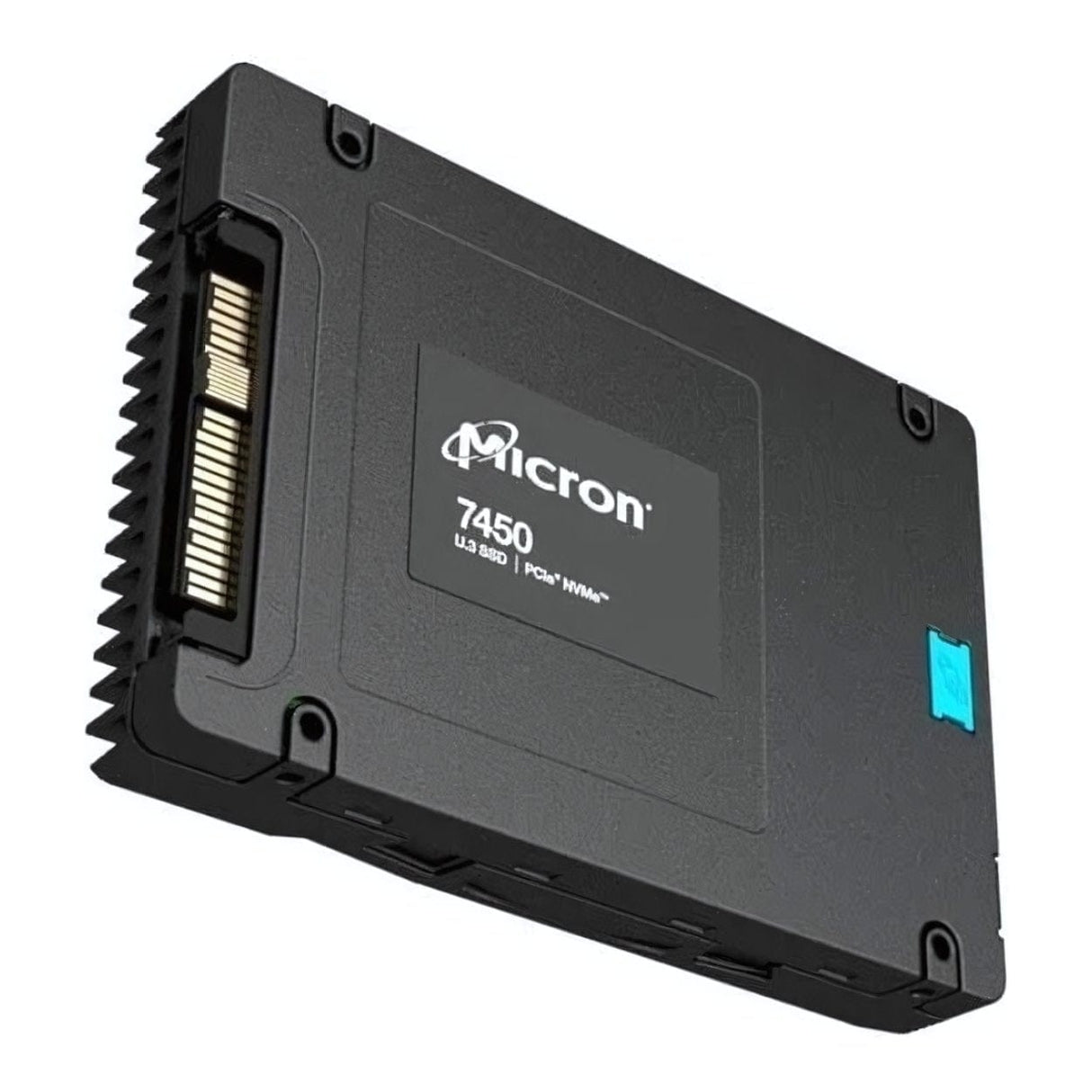 Micron 7450 Pro U.3 3.8TB PCIe 4.0 3D TLC NAND NVMe Internal SSD MTFDKCC3T8TFR-1BC1ZABYY