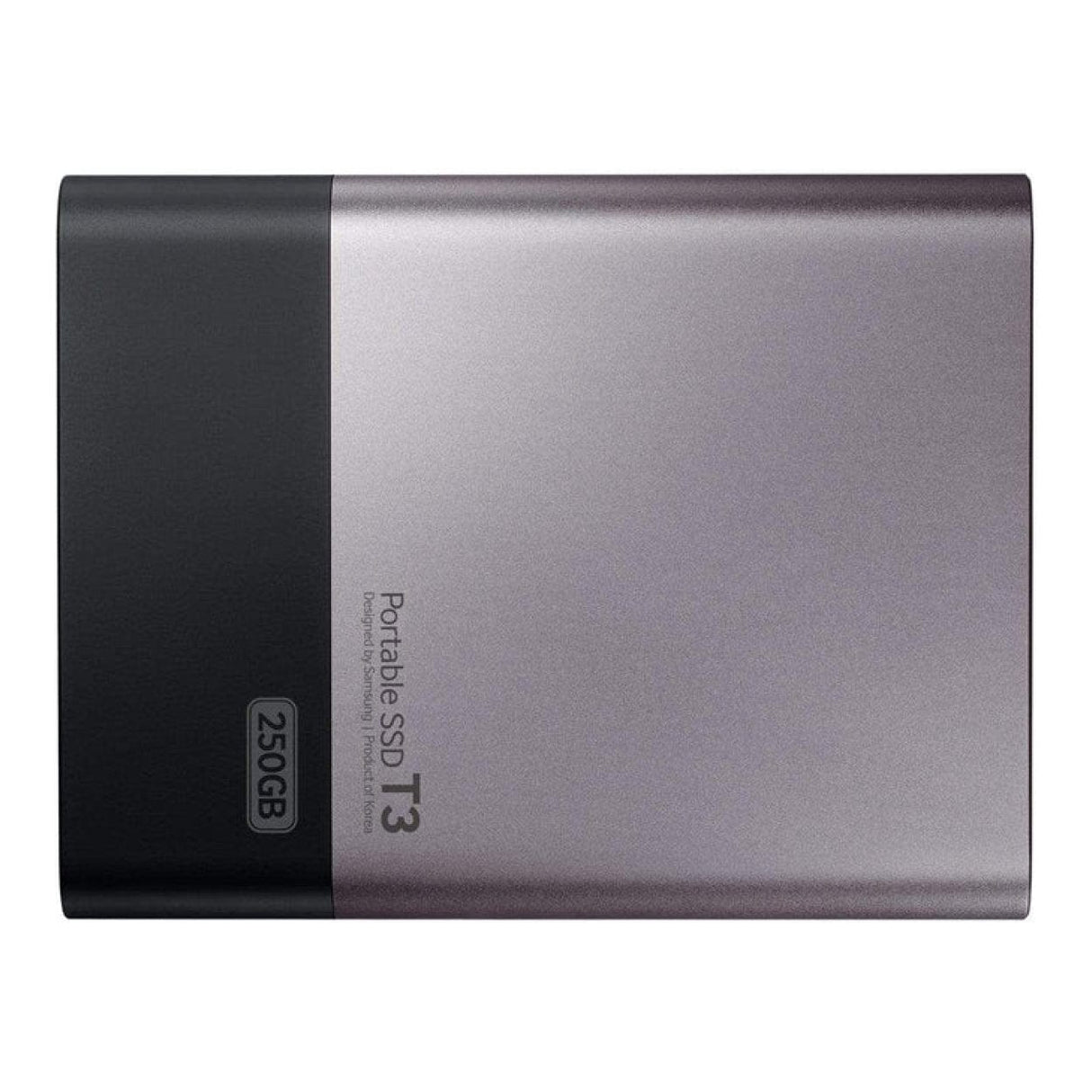 Samsung T3 250GB Black and Silver External SSD MU-PT250B/WW