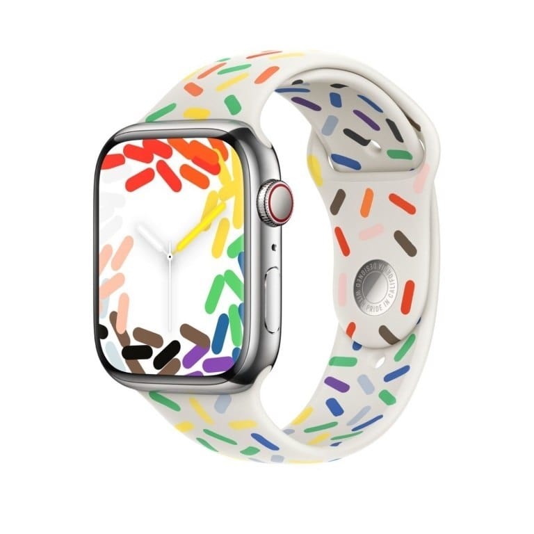 Apple 45mm Pride Edition S/M Sport Band MUQ33ZM/A