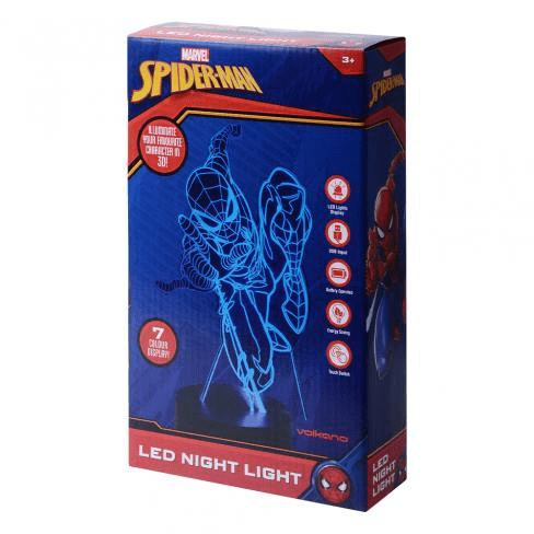 Disney Marvel LED Night Light Spider-Man MV-1018-SM