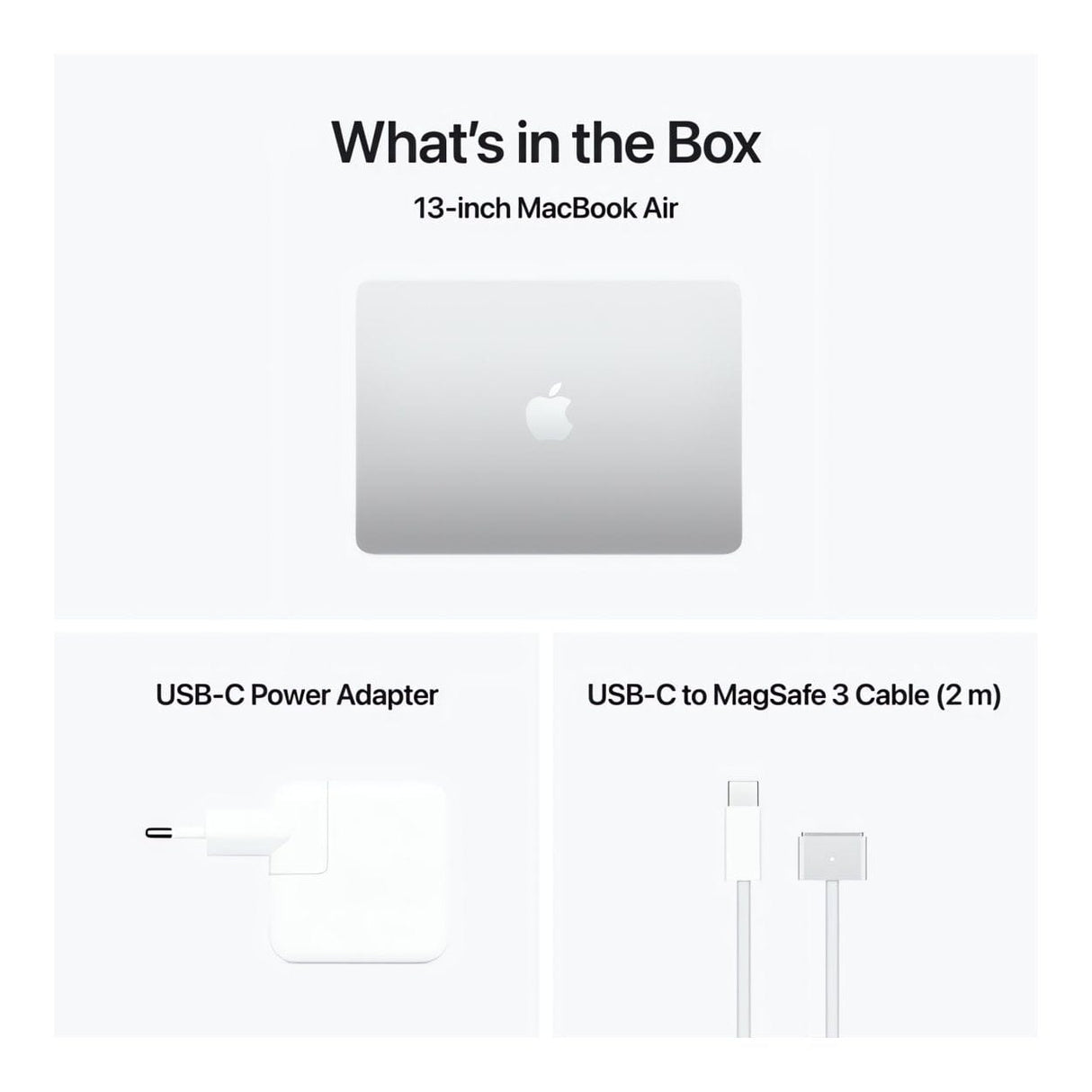 Apple MacBook Air 13.6-inch Retina Laptop - Apple M4 512GB SSD 16GB RAM macOS Silver