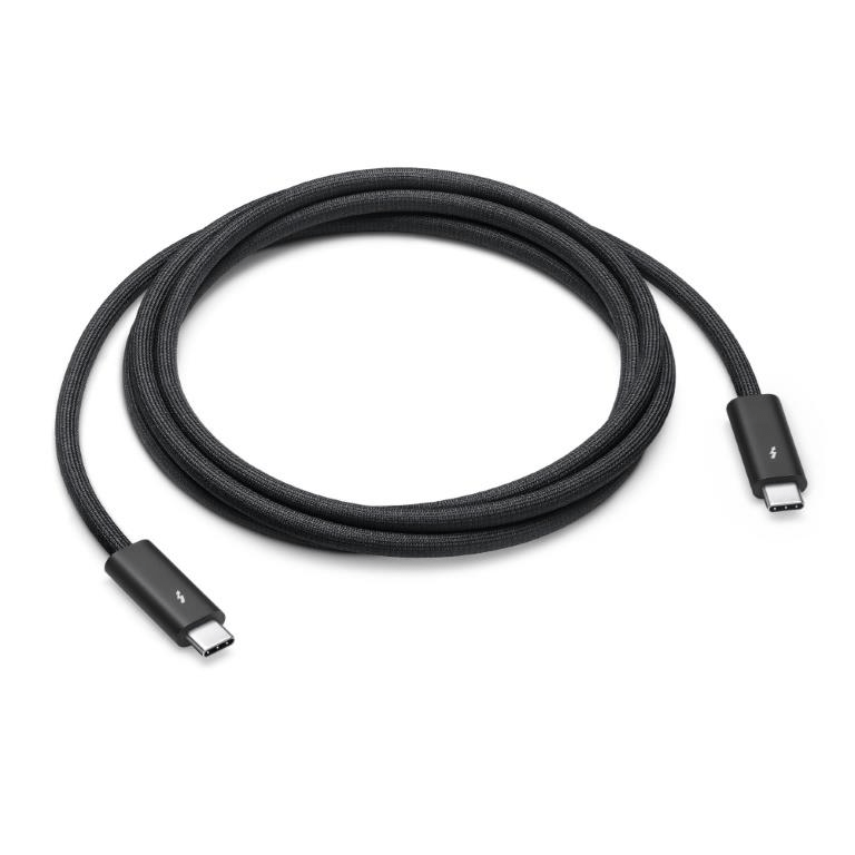 Apple Thunderbolt 4 Pro Braided Cable 1.8m Black MW5J3ZM/A