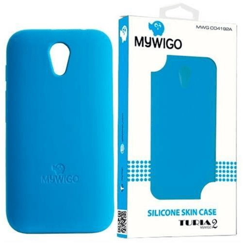 MyWiGo Silicon Case for Turia 2 Blue MWGCO4192A