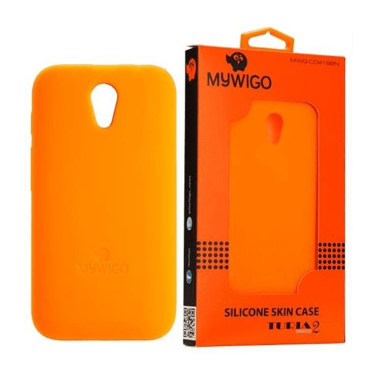 MyWiGo Silicon Case for Turia 2 Orange MWGCO4192O