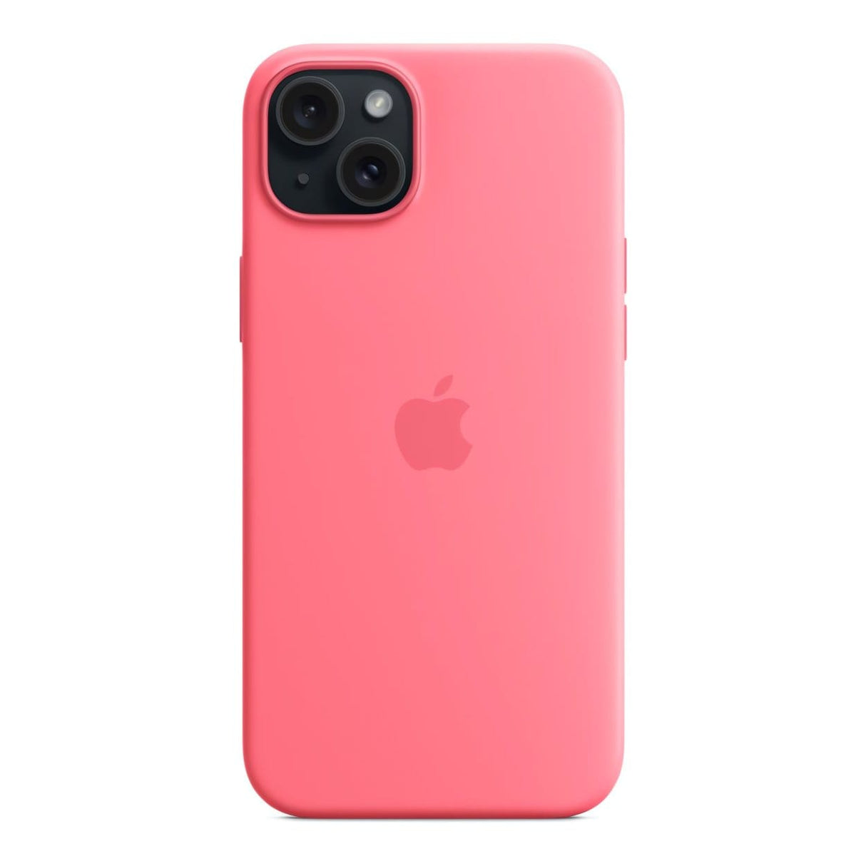 Apple iPhone 15 Pink Silicone Case with MagSafe Support