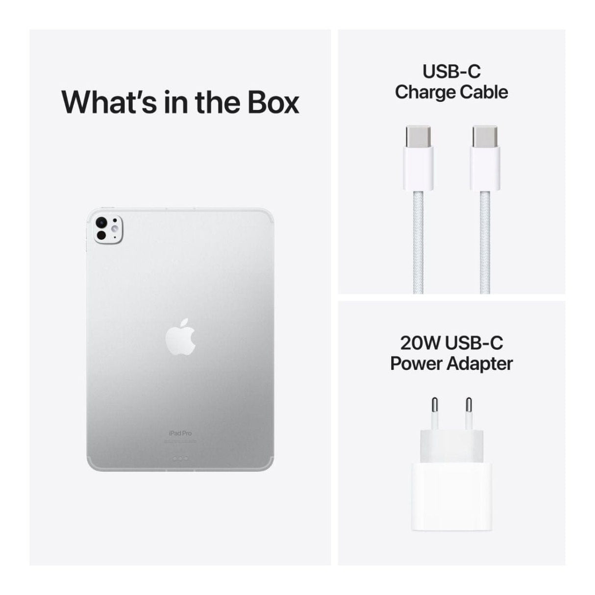 Apple iPad Pro 11-inch Tablet - Apple M4 2TB ROM 16GB RAM Wi-Fi iPadOS 18 Silver