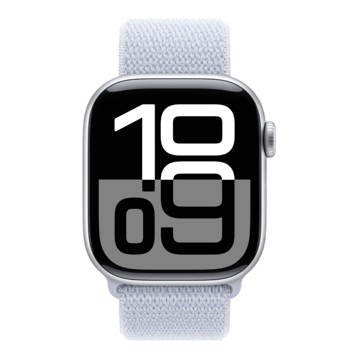 Apple Watch Series 10 GPS 42mm Silver Aluminium Case with Blue Cloud Sport Loop MWWD3QA/A