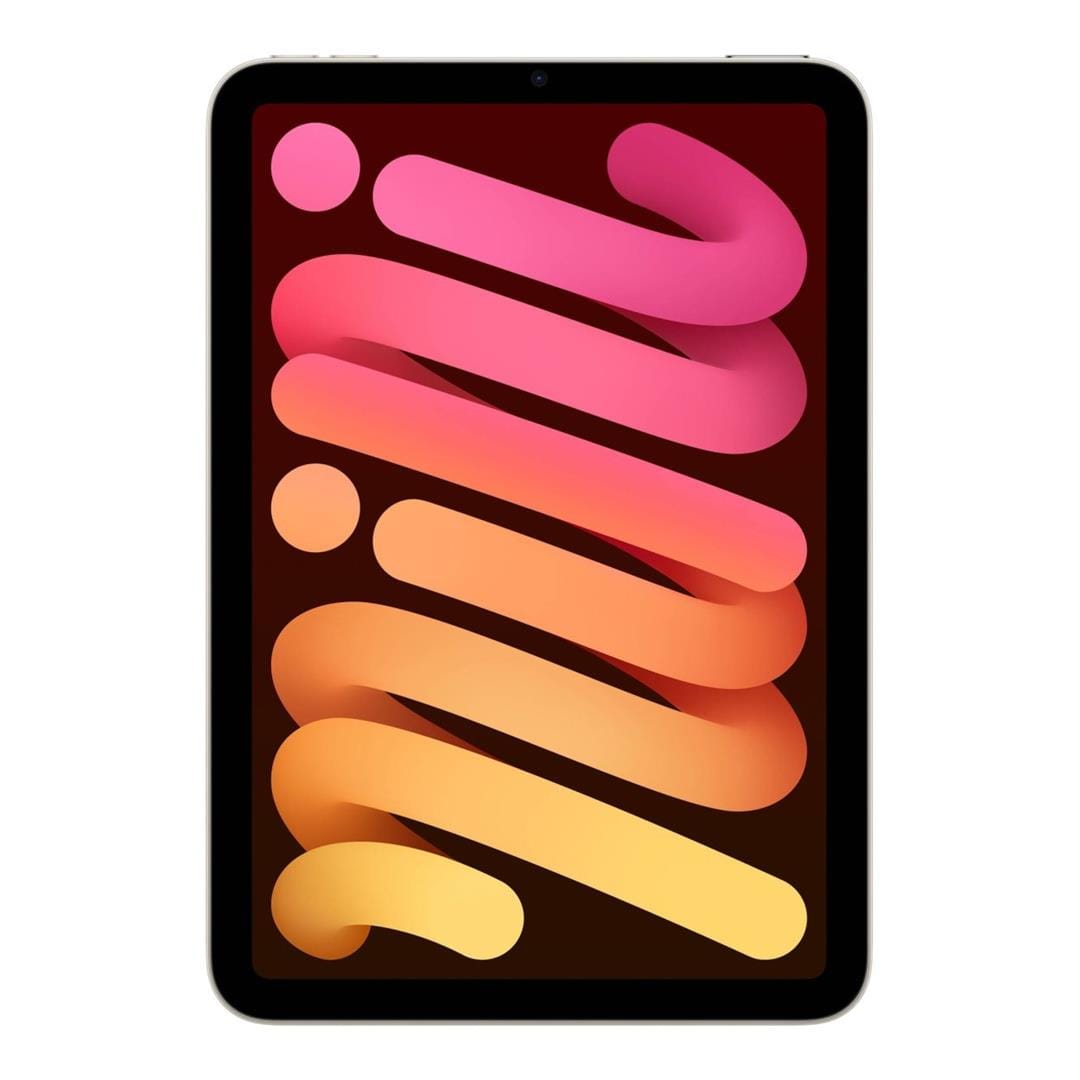 Apple iPad mini 8.3-inch Tablet - Apple A17 Pro 128GB ROM 8GB RAM Wi-Fi iPadOS 18 Starlight MXN83QA/A