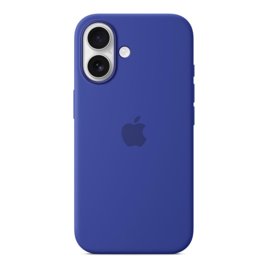 Apple iPhone 16 Ultramarine Silicone Case with MagSafe Support