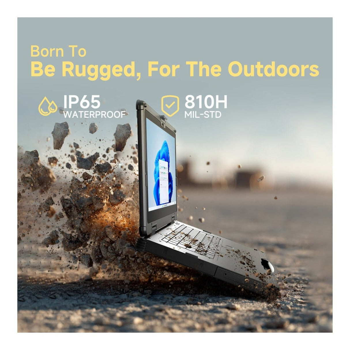 ONERugged N15M 15.6-inch FHD Rugged Laptop - Intel Core Ultra 7 155H 256GB SSD 32GB RAM Win 11 Pro