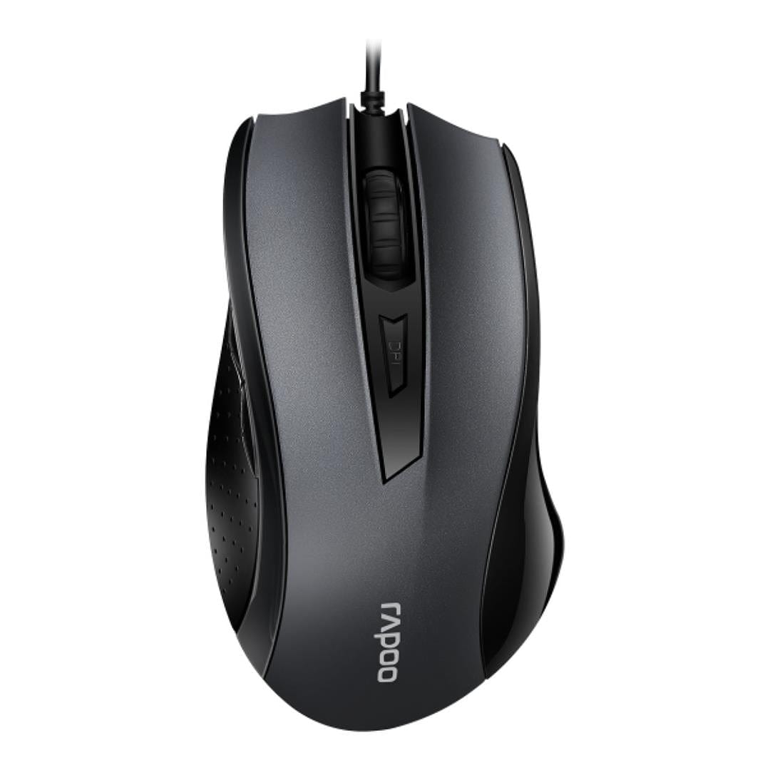Rapoo N300 Wired Optical Gaming Mouse Black