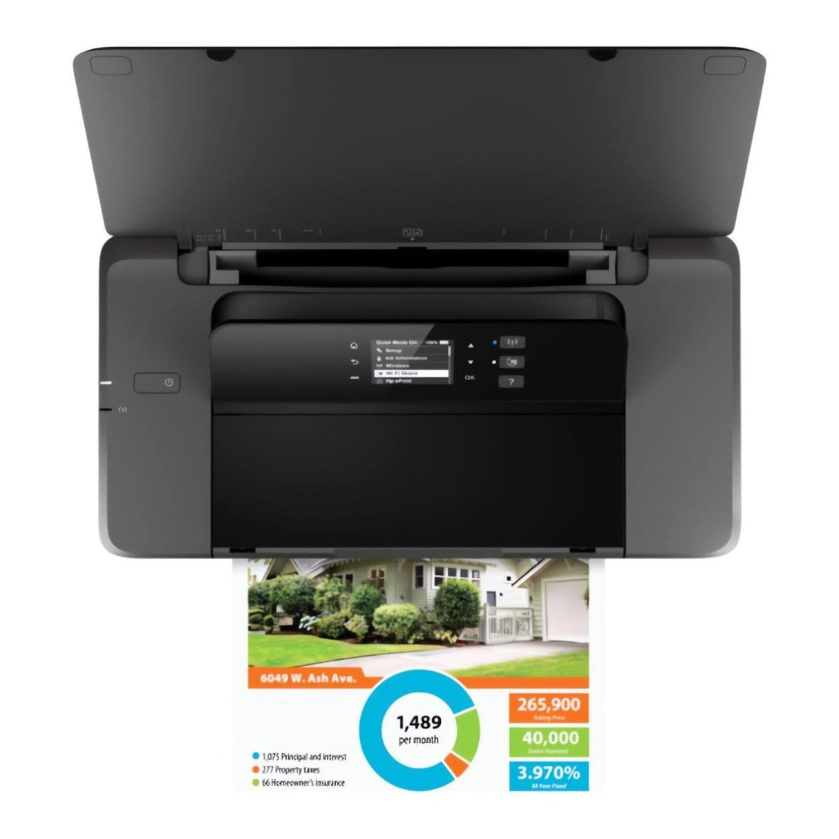 HP OfficeJet 202 A4 Multifunction Colour Inkjet Mobile Business Printer N4K99C