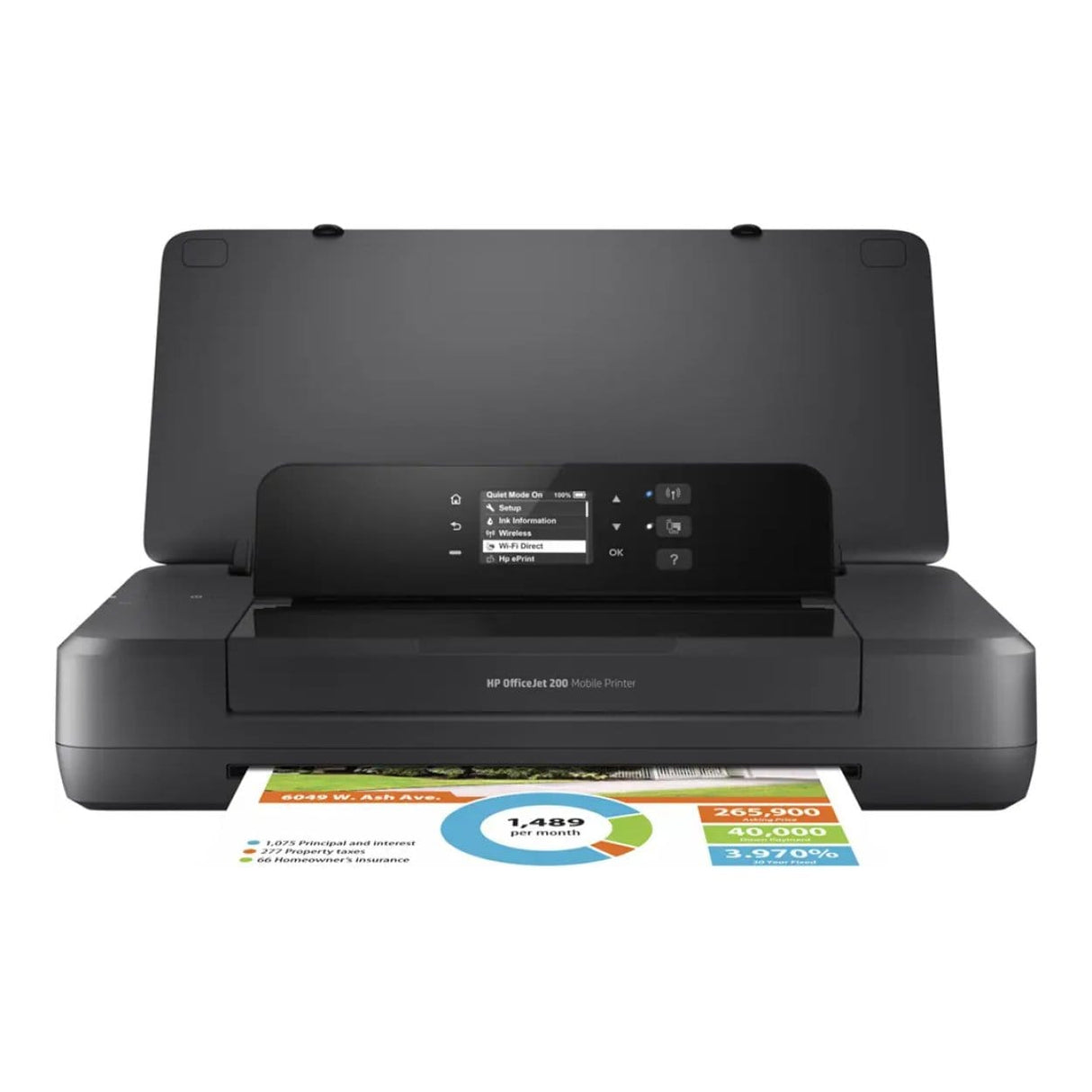 HP OfficeJet 202 A4 Multifunction Colour Inkjet Mobile Business Printer N4K99C
