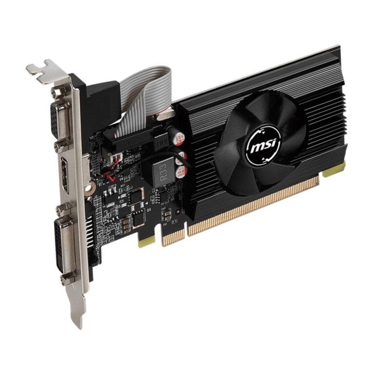 MSI Nvidia GeForce GT 730 2GB DDR3 Low Profile Graphics Card N730K-2GD3/LP