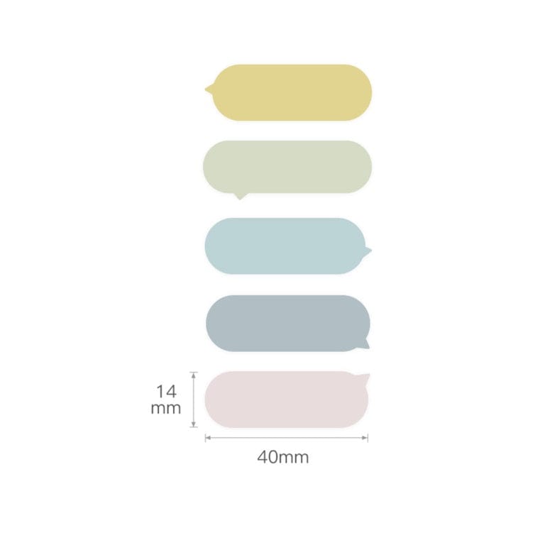 Niimbot NB135 14x40mm Bubble B Design Labels - 160 per Roll