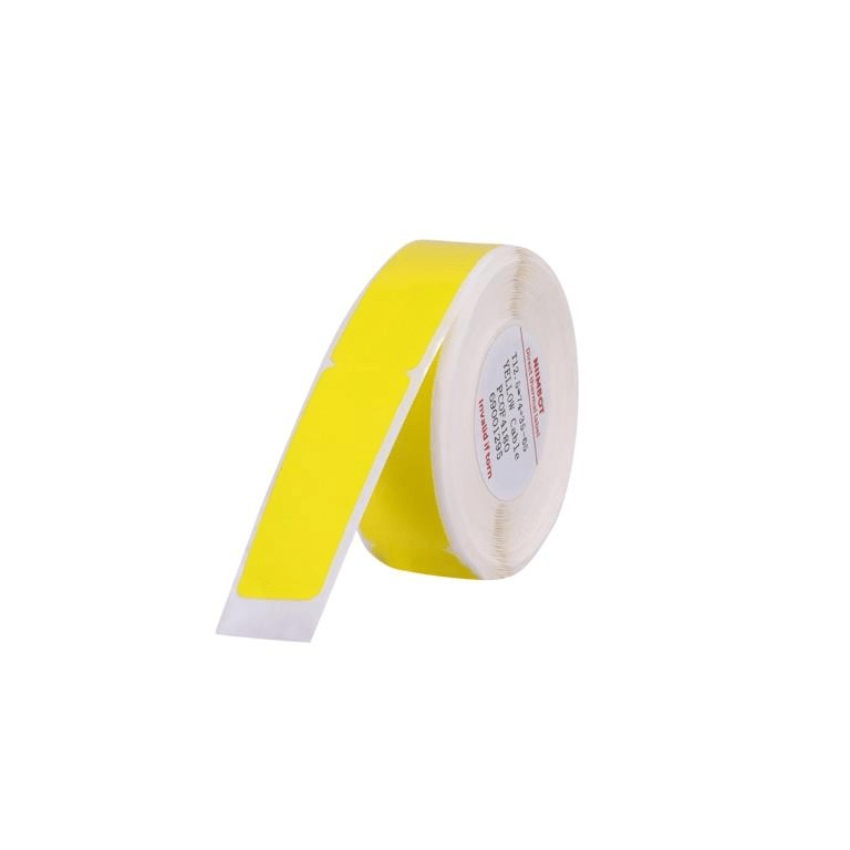 Niimbot NB140 RXL 12.5 x 109mm Yellow Thermal Labels - 65 per Roll