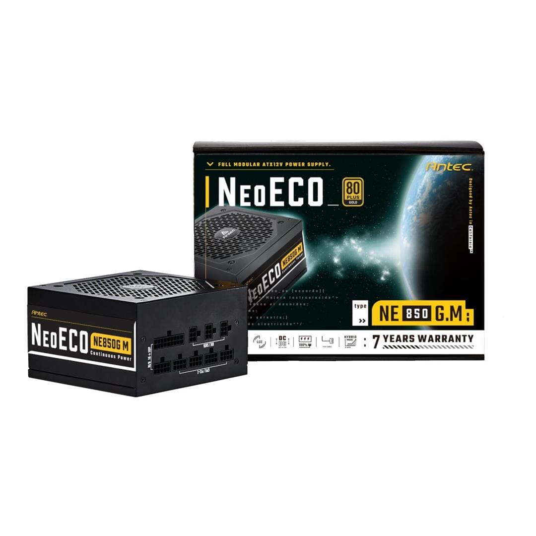 Antec NeoECO Gold 850W 80 PLUS Gold Modular Power Supply