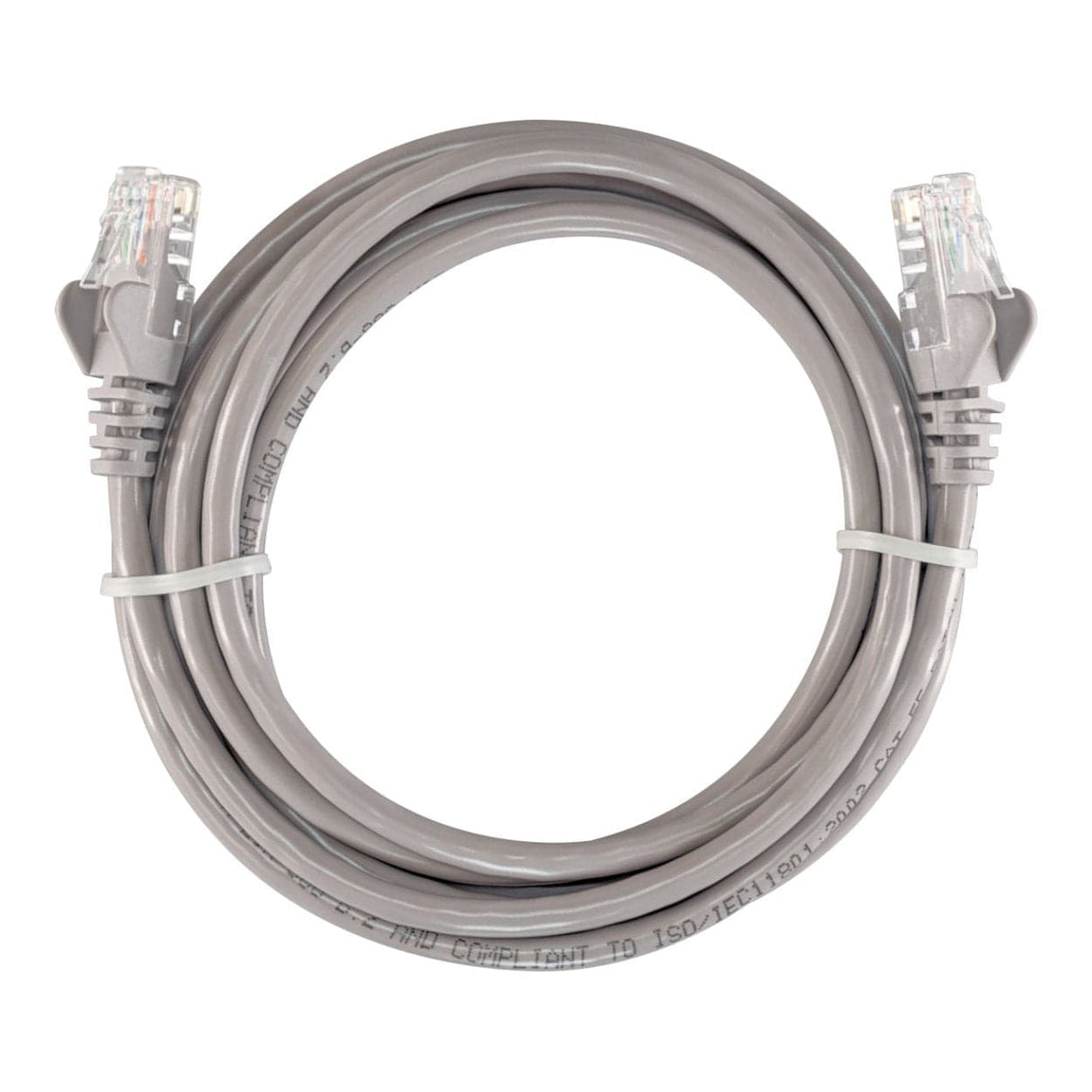 LinkQnet CAT5e Fly Lead RJ45 Ethernet Network Cable 5m NET-CAT5-GY-5M-LQ