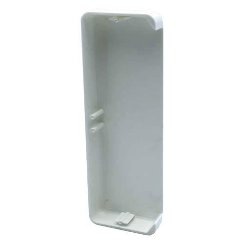 Decorduct 2 Compartment End Cap White NET-TRUNK-DDT11WH