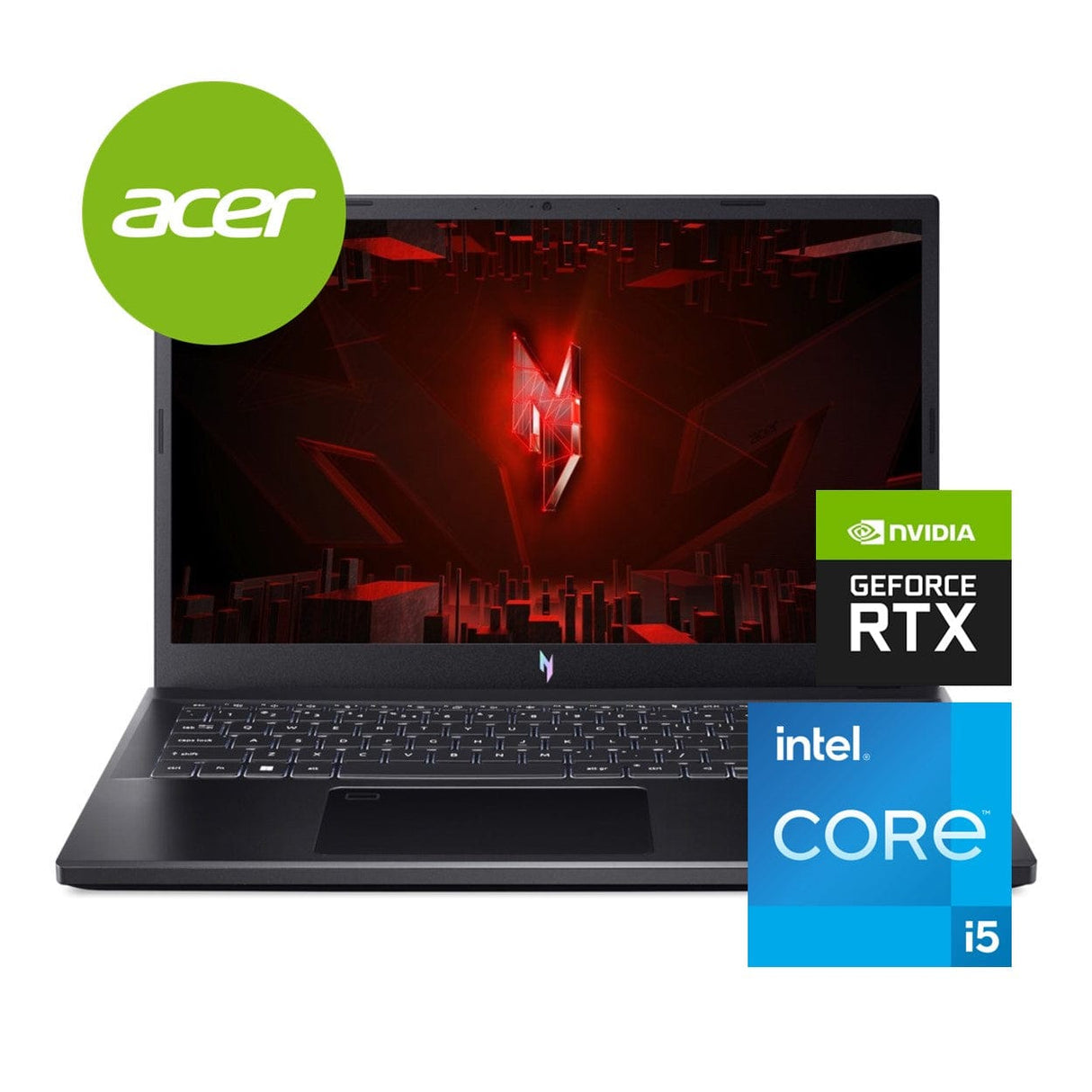 Acer Nitro V15 15.6-inch FHD Laptop - Intel Core i5-13420H 512GB SSD 16GB RAM RTX 3050 Win 11 Home