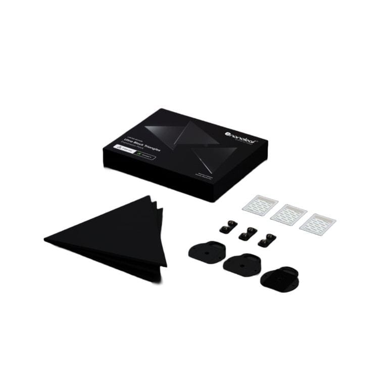 Nanoleaf Shapes Triangles Limited Edition Ultra Black - 3 Panel Expansion Pack NL47-0101TW-3PK