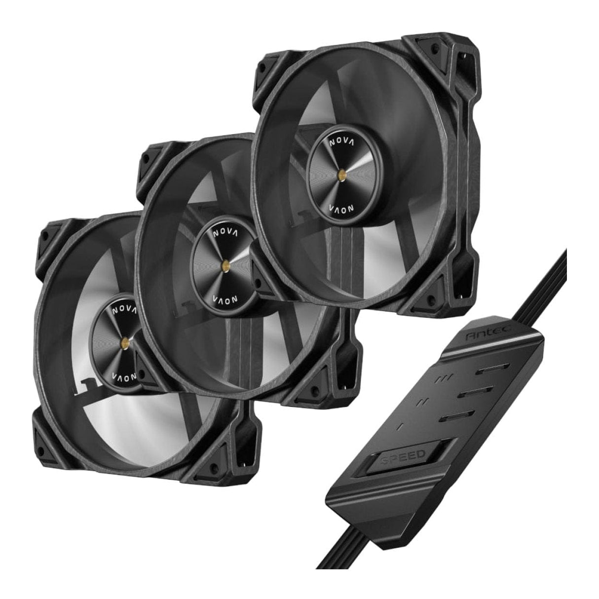 Antec Nova 120 PWM 120mm Black Case Fan - Triple Fan Pack Nova 120_3PK