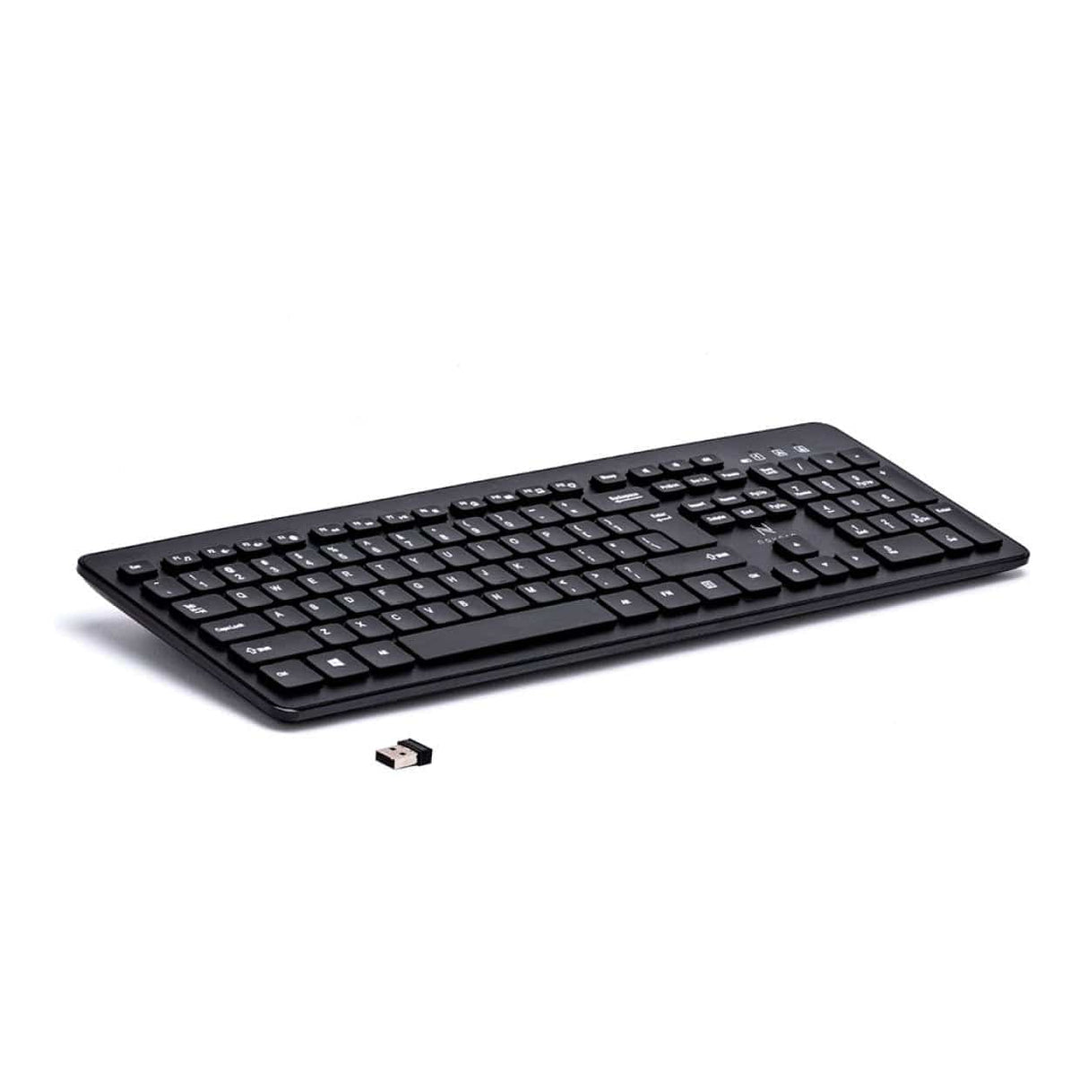 Novaro Rechargeable Wireless Keyboard Black NOVKBM002FOLD