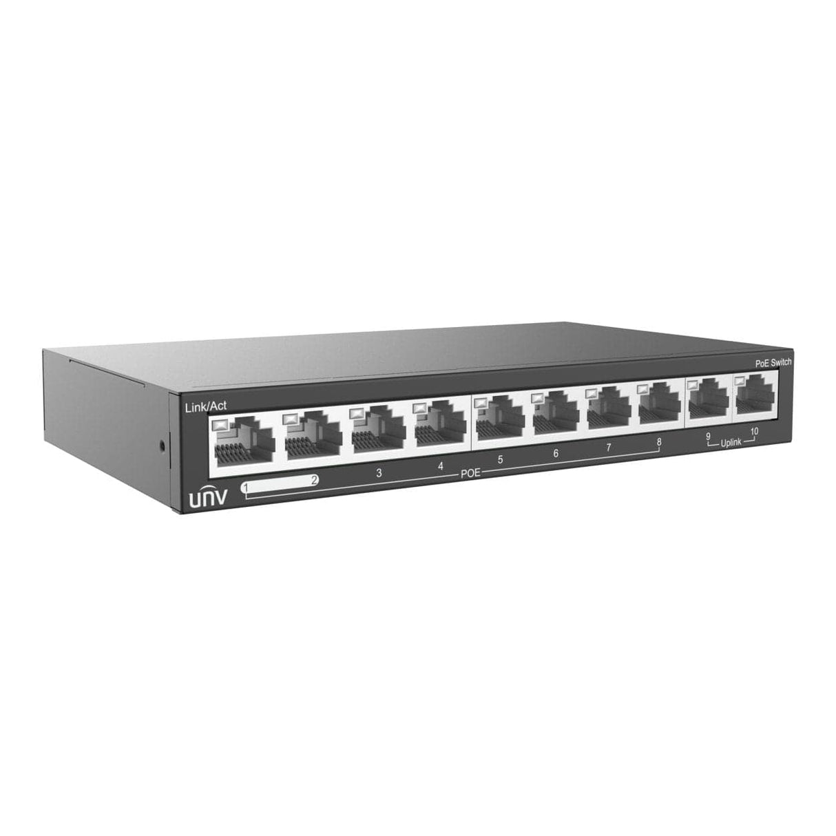 Uniview 10-port PoE Unmanaged Ethernet Switch NSW2020-10T-POE-IN