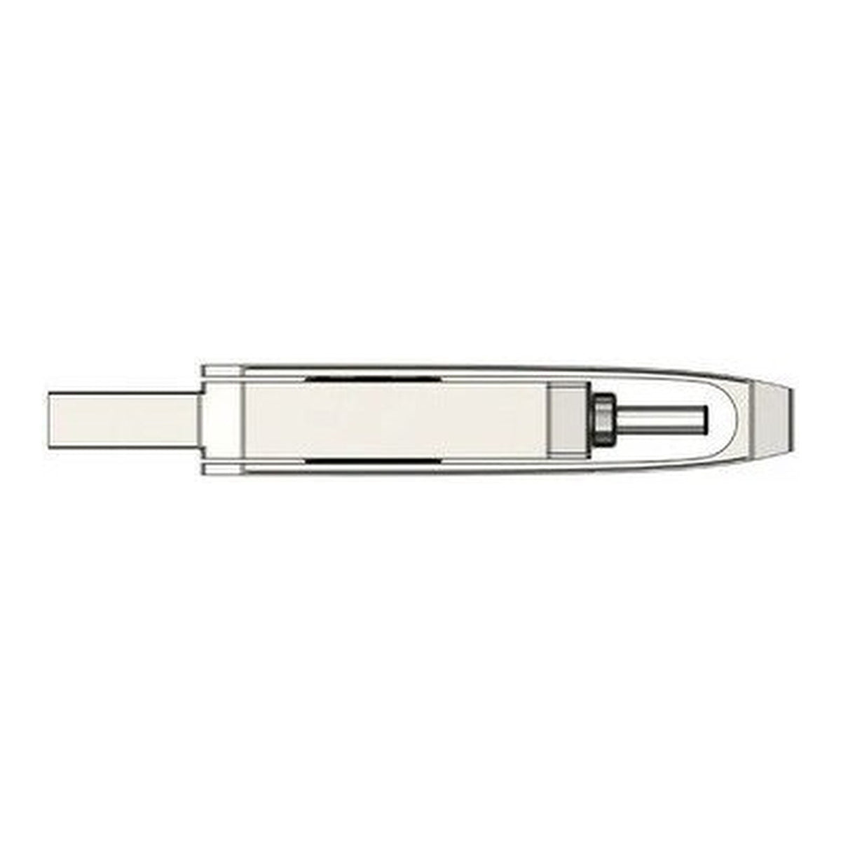 Netac U782C 128GB Dual USB Flash Drive NT03U782C-128G-32PN
