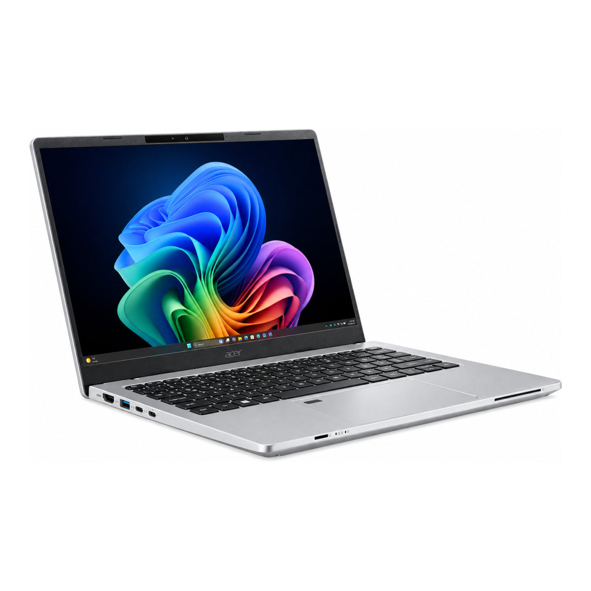 Acer TravelMate P2 14 TMP214-57 14-inch WUXGA AI Laptop - Intel Core Ultra 7 355 512GB SSD 16GB RAM Win 11 Pro Silver