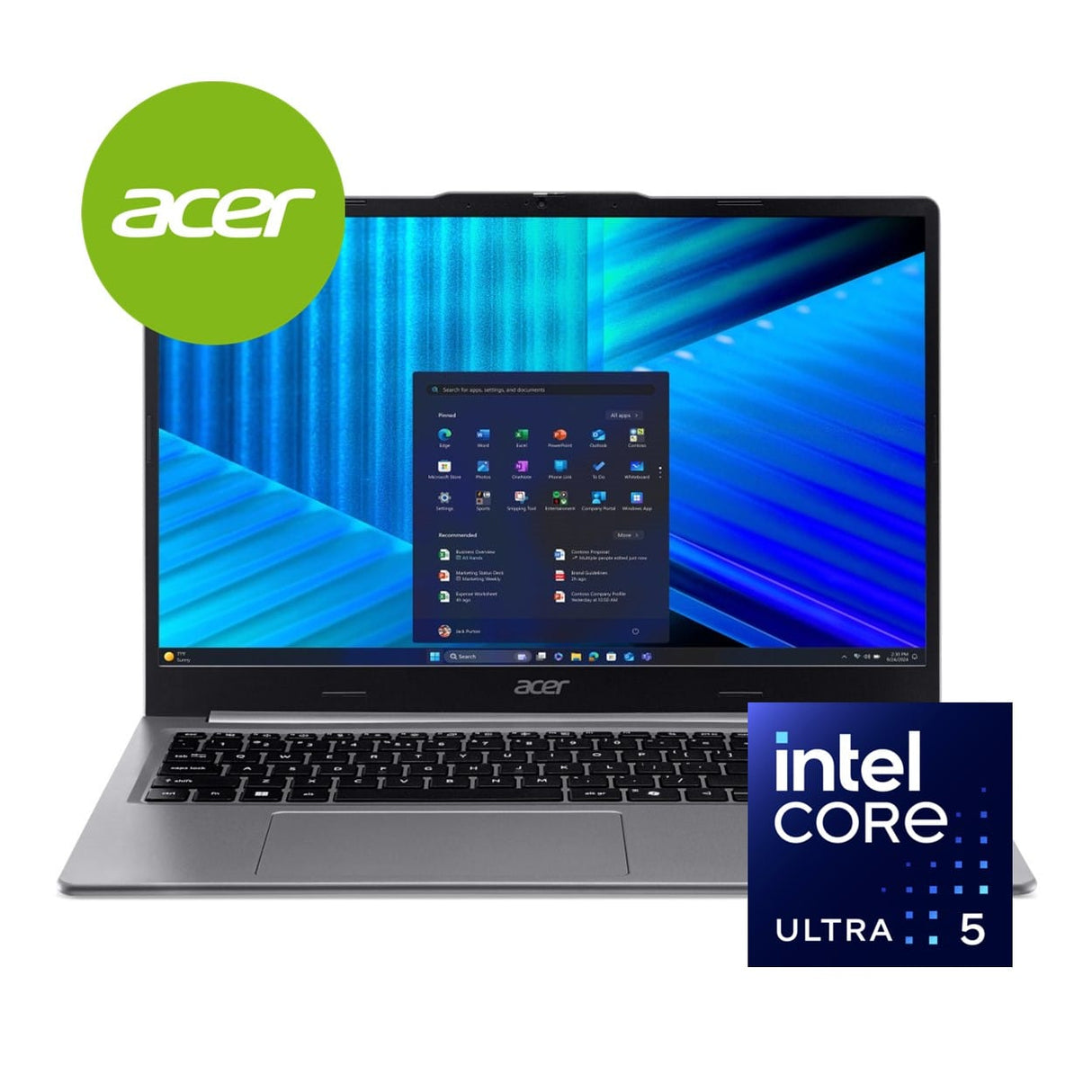 Acer Extensa 15 EXO15-51 15.6-inch FHD Laptop - Intel Core Ultra 5 115U 512GB SSD 16GB RAM WIn 11 Pro