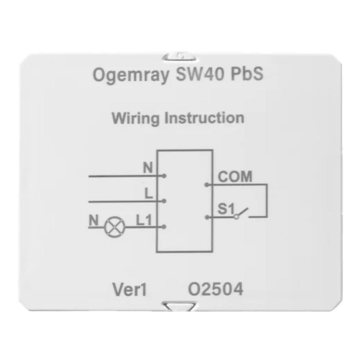 Shelly Ogemray 25A Smart Relay
