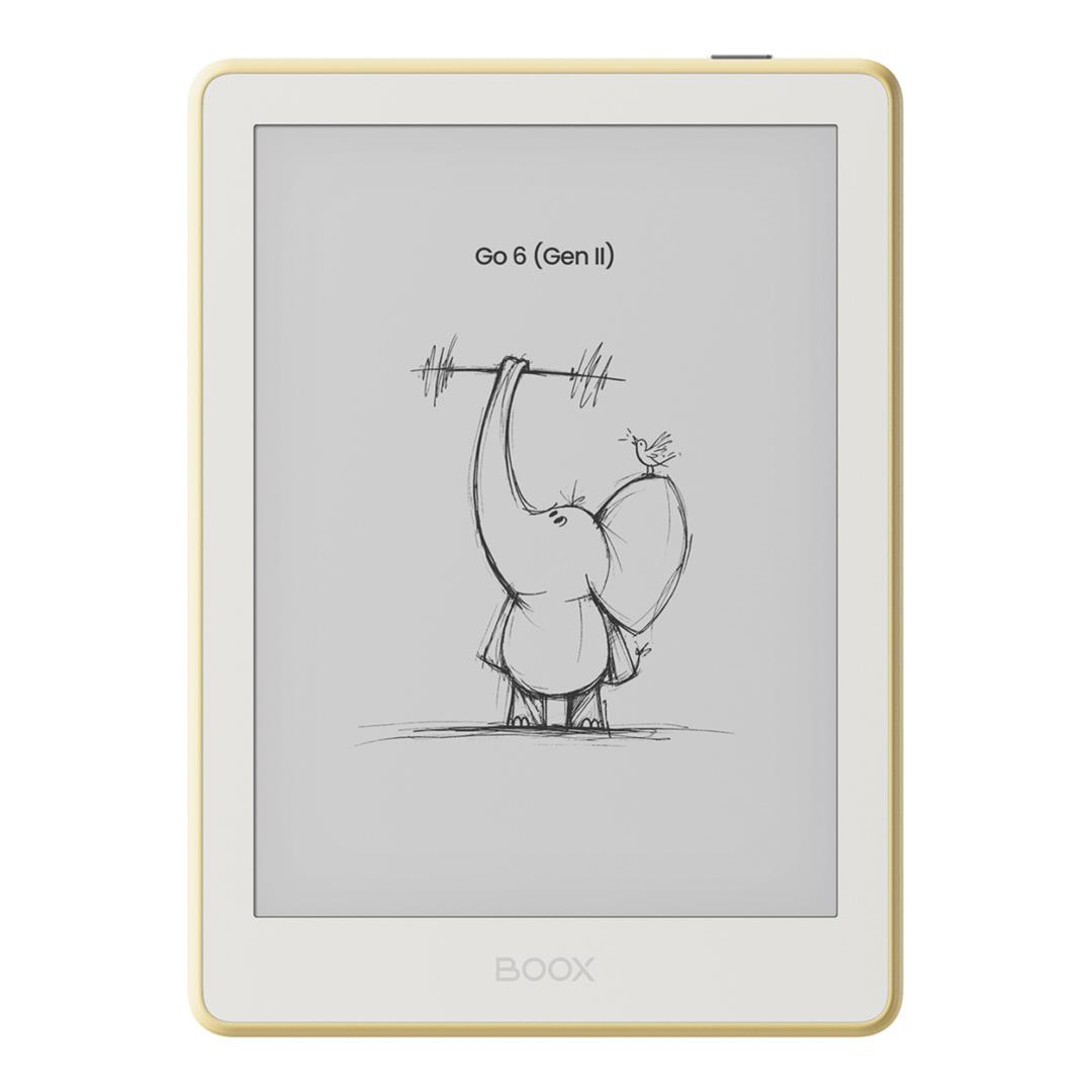 BOOX Go 6 Gen II 6-inch E-Ink Reader - Octa-core 32GB ROM 3GB RAM Wi-Fi Android 11 - Yellow