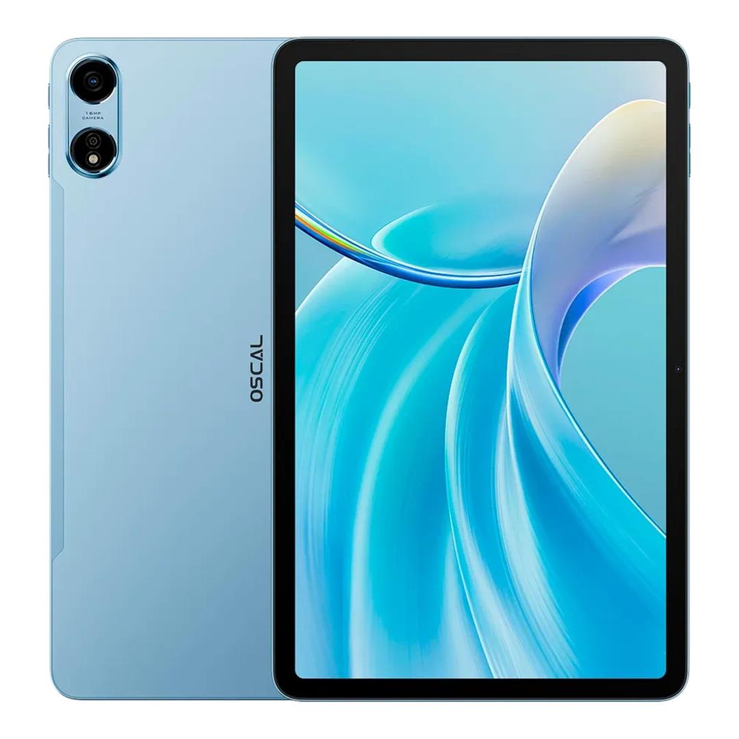 OSCAL Pad 100 12-inch FHD Tablet - Octa-core T615 256GB ROM 6GB RAM LTE Wi-Fi Android 15 Blue