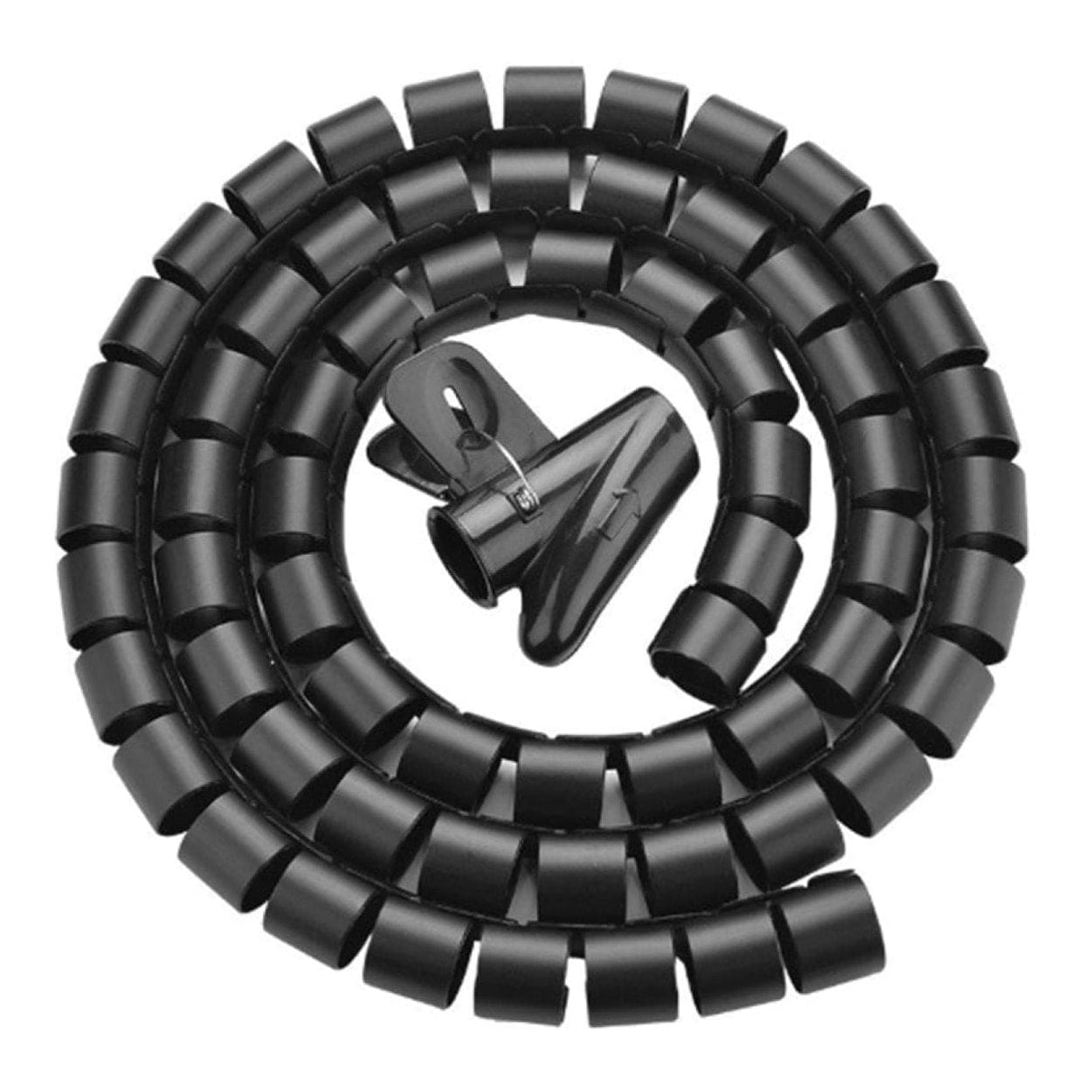 Unitek 22mm Spiral Cable Wrap 5m Black OT1102ABK03-5M