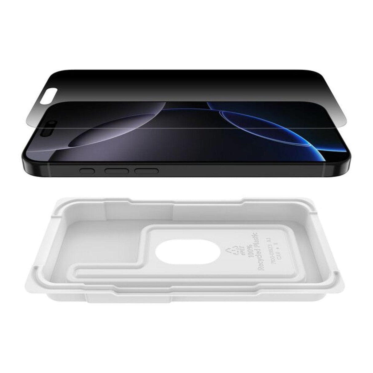 Belkin ScreenForce InvisiGlass Privacy Treated Screen Protector for iPhone 16 Pro Max OVA170HQ