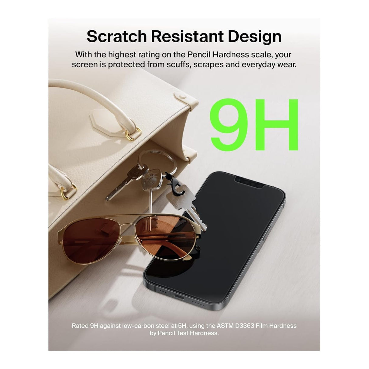 Belkin Titan SmartShield Privacy Glass Screen Protector for iPhone 17e OVA289HQ