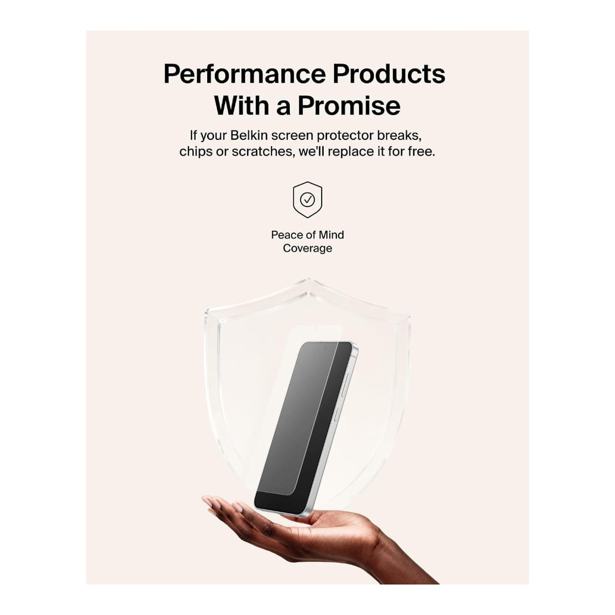 Belkin ScreenForce Titan SmartShield Anti-Reflective Screen Protector for Samsung Galaxy S26 OVB072HQ
