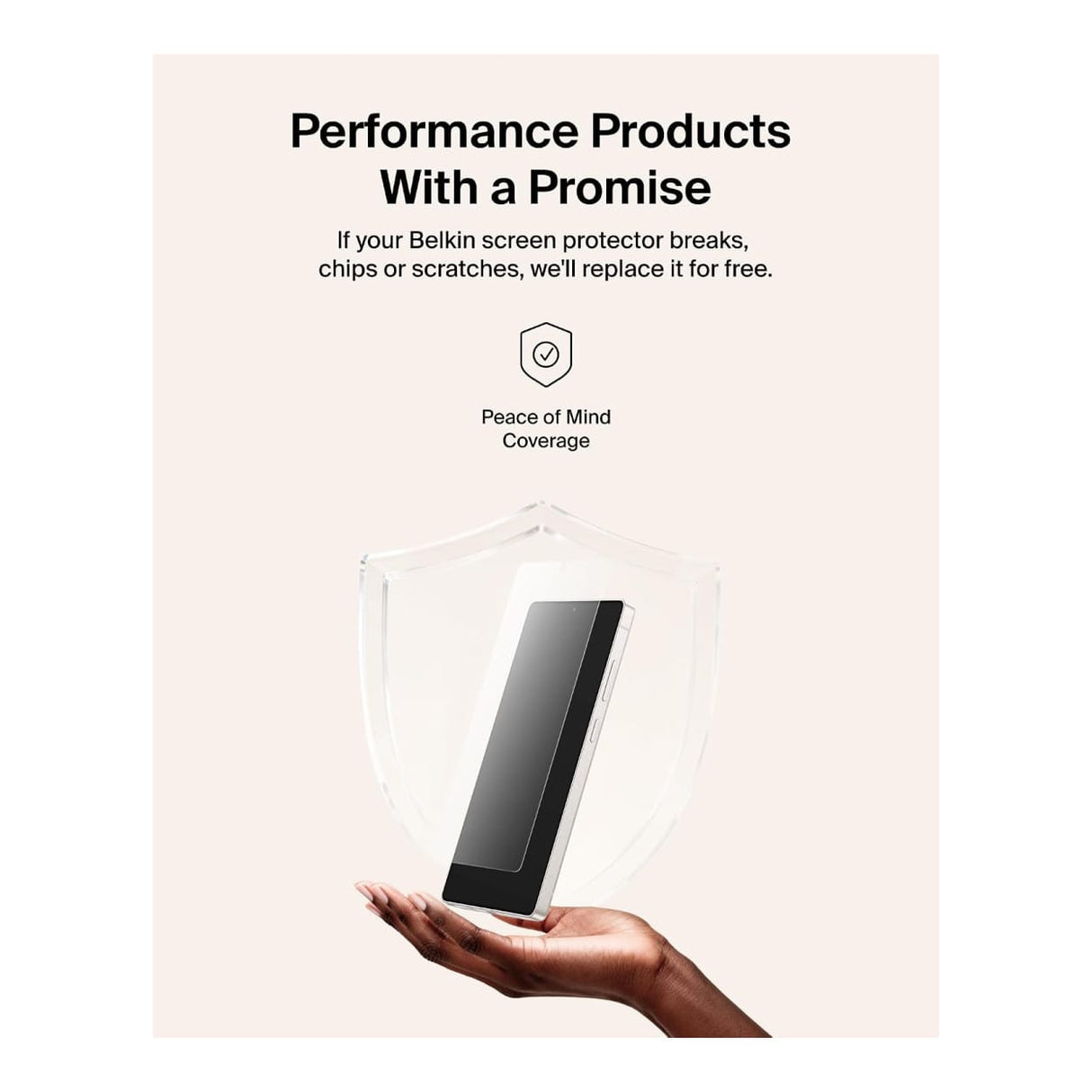 Belkin ScreenForce Titan SmartShield Anti-Reflective Screen Protector for Samsung Galaxy S26 Ultra OVB074HQ