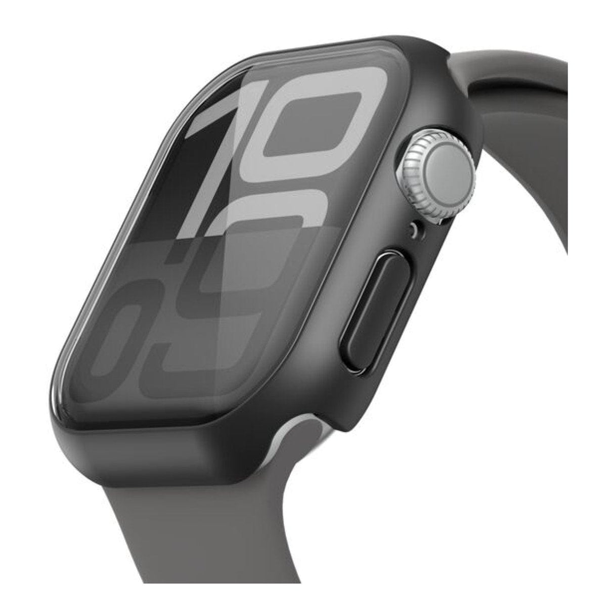Belkin ScreenForce TemperedCurve 2-in-1 Screen Protector with Bumper for Apple Watch OWA002HQBK