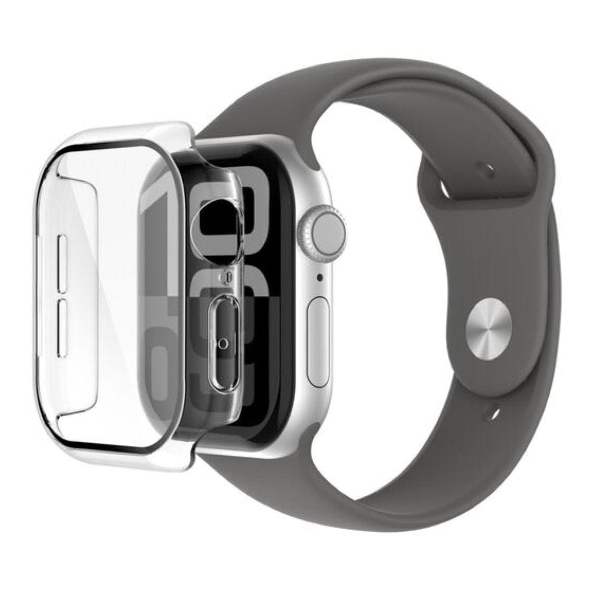 Belkin ScreenForce TemperedCurve 2-in-1 Screen Protector with Bumper for Apple Watch OWA002HQCL