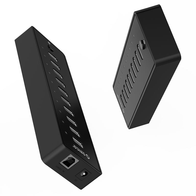 Orico 10-Port USB3.0 30W Hub Black P10-U3-V1-EU-BK-BP