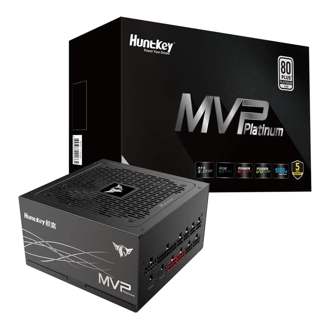 Huntkey MVP P1000 1000W 80 Plus Platinum Power Supply P11-1K0570000R