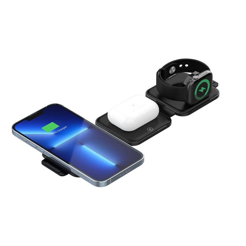 Unitek MagCharge 3-in-1 Wireless Travel Charger P1223A