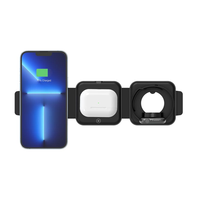 Unitek MagCharge 3-in-1 Wireless Travel Charger P1223A