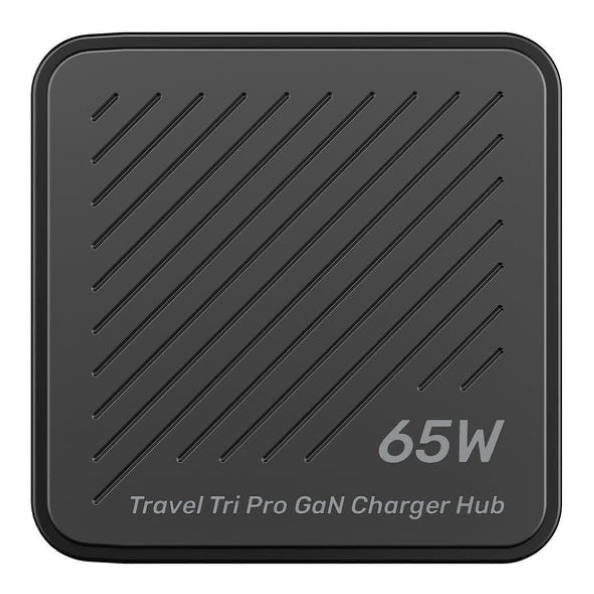 Unitek Travel Tri Pro 65W 3-in-1 GaN Charger Hub Black P1242ABK01